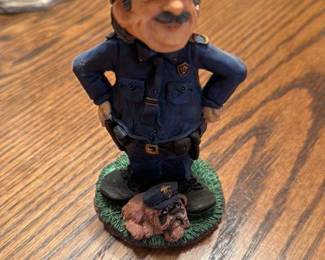 Humorous POlice Officer Figurine