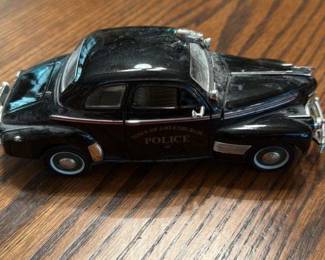 1940s Police Model Car