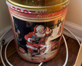 Coca-Cola Christmas Train Set Tin