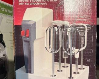 Hamilton Beach Power Mixing Center Hand Mixer