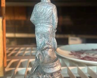 Cast Metal Cowboy Figurine