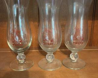 vintage "John the Tavern" Beer Glasses