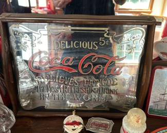 Coca-cola "The Most Refreshing Drink in the World" Mirror