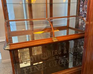 Antique Store Display Cabinet