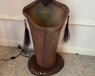Floor Lamp American Indian Design