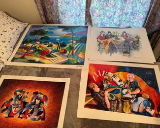 Unframed Art