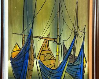 Mid Century Painting 