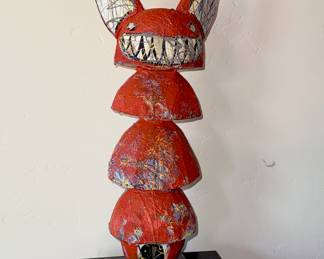 Sheldon Harvey Signed Navajo Sculpture