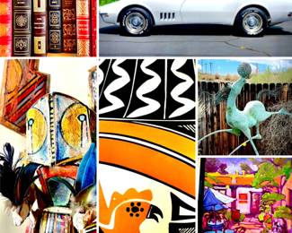 THUNDERBIRD ESTATE SALES COLLAGE