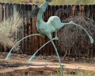 Epic Horse Sculpture by ROGER EVANS