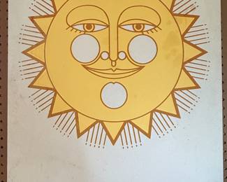 Heating Panel 70s ala Alexander Gerard in Style 