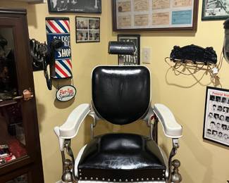 Emil J. Paidar Barber Chair