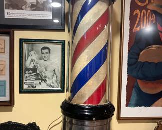Lighted Barber Pole