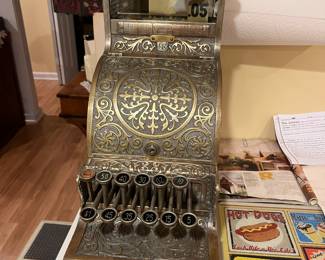 1893 Rare National Cash Register #30 from Candy Store