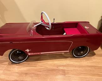 Restored Pedal Car - AMF Mustang