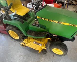 John Deere Riding Mower needs battery does run