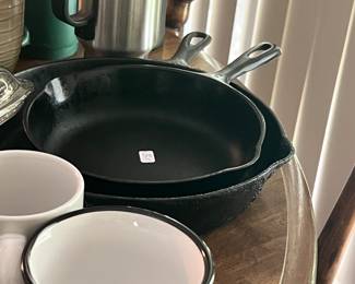 Cast iron skillets