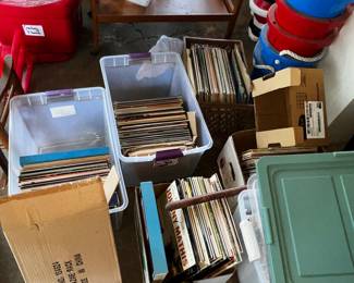 Large coll. of records.