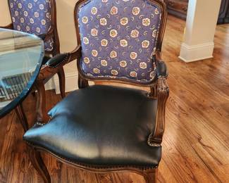 Custom Upholstered Chair with nail head details (4 available)