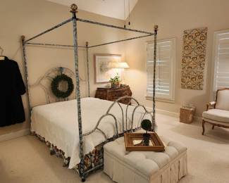 Iron Canopy Bed