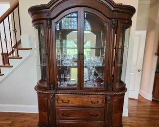 Beautiful Glass Front Cabinet