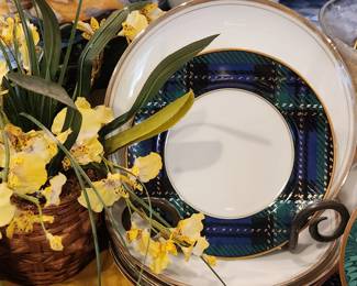 Fitz and Floyd "Tartan Plaid"