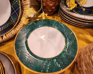 Fitz and Floyd "Plume d'Or"