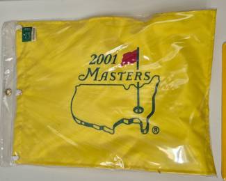 2001 Masters Flag