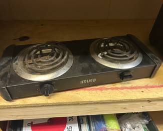 2 burner hot plate