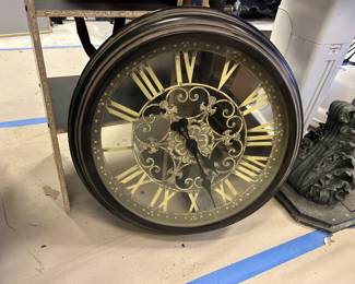 See through clock