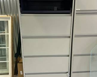 File Cabinets of different styles, different sizes, and number of drawers