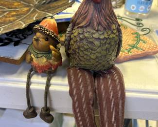 Sitting chickens