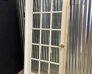 36' 15 pane interior door