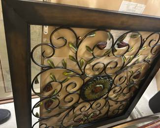 Large metal decor