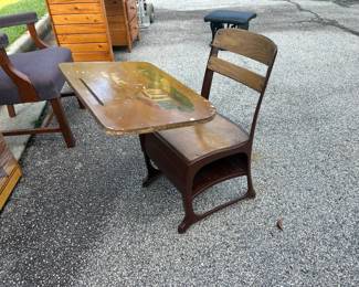 Vintage Student Desk