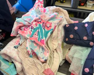Kids clothes from 0-3 months up to 10/12 - most are 2T and 3T