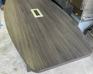 Conference table with built-in power