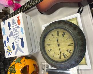Clocks of all shapes, sizes, and styles