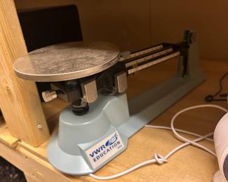 Triple beam scale, more S.T.E.M. tools