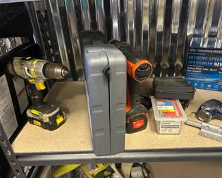 Battery operated drills