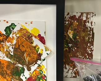 Different mediums of artwork as well as the different themes