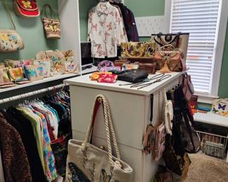 Ladies Clothing and Purses