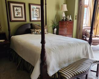 Baker Mahogany Bedroom Set
