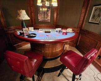 Blackjack Table from the High Roller Room at the Sahara Casino--Las Vegas
