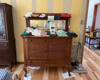 Antique hutch