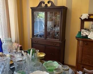 Antique hutch