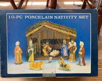 Nativity scene.