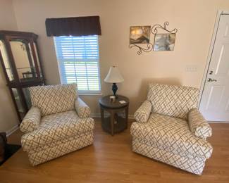 Lazy boy rocker chairs.