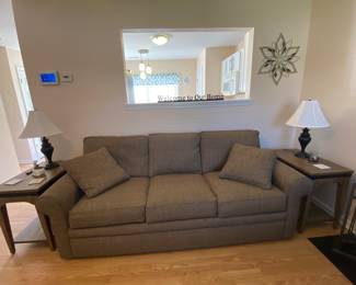 Lazy-boy sofa. Luke new condition.