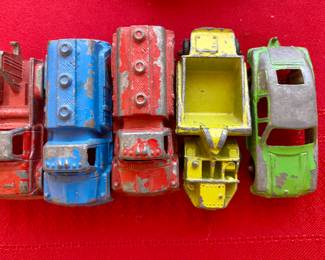 Vintage Tootsietoys die-cast metal toy vehicles